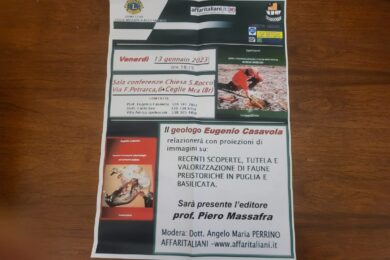 La preistoria protagonista di un incontro a Ceglie Messapica. Modera Perrino