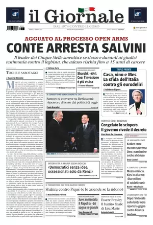 Prime pagine giornali 14 gennaio 2023. Governo diviso e in guerra con l’Europa