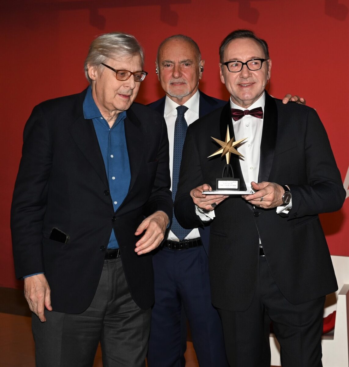 Kevin Spacey riceve il premio Stella della Mole