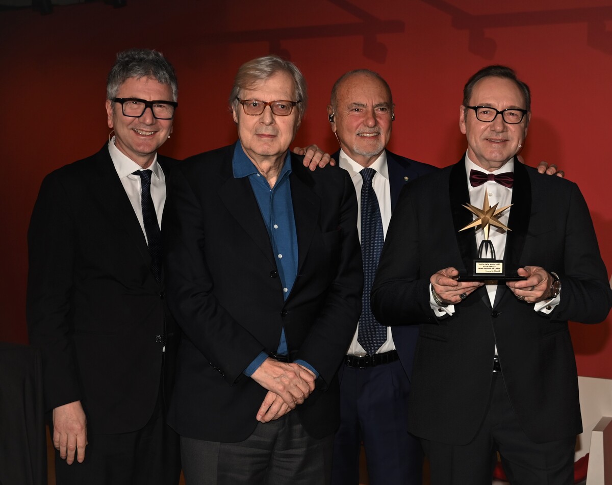 Kevin Spacey riceve il premio Stella della Mole