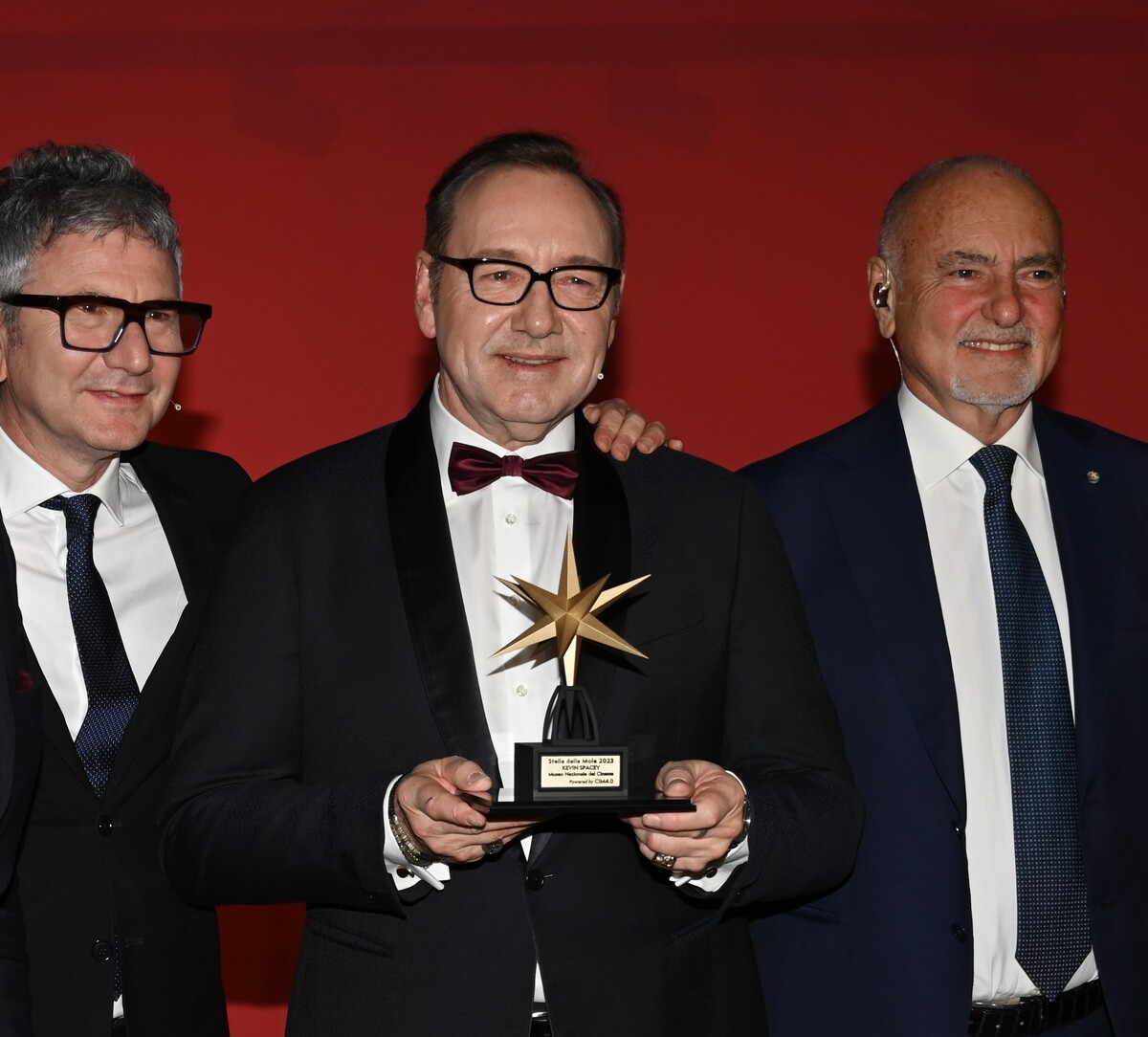 Kevin Spacey riceve il premio Stella della Mole