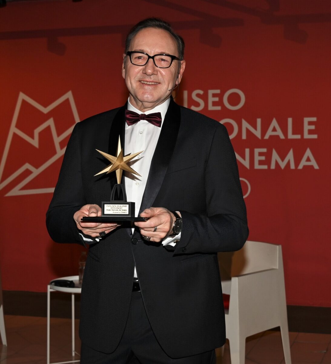 Kevin Spacey riceve il premio Stella della Mole