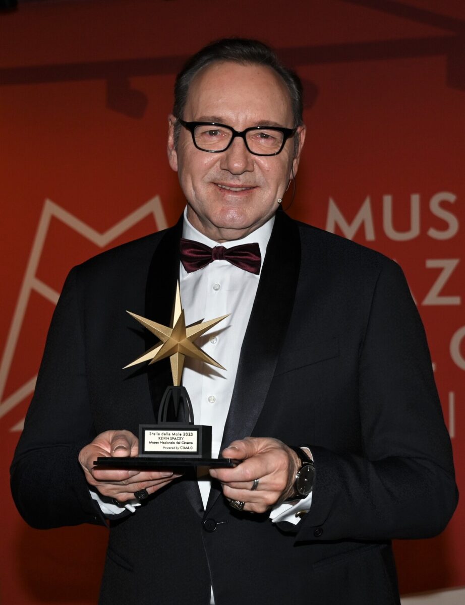 Kevin Spacey riceve il premio Stella della Mole