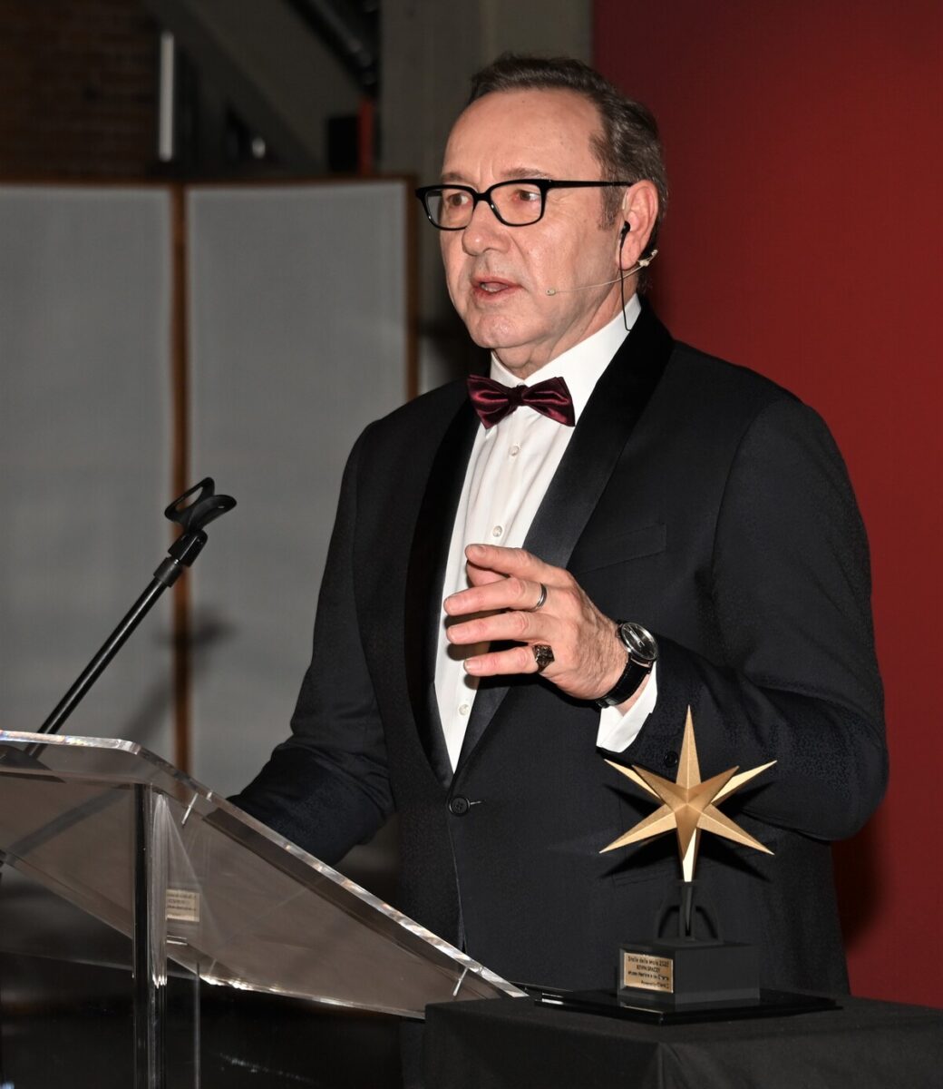 Kevin Spacey riceve il premio Stella della Mole