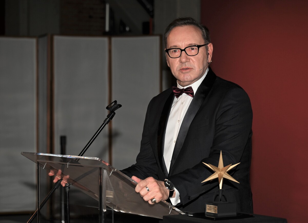 Kevin Spacey riceve il premio Stella della Mole
