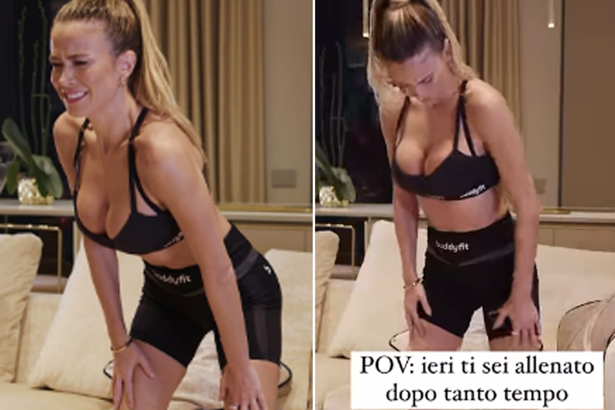 Diletta Leotta, non solo padel: prende gli allenamenti di petto e…