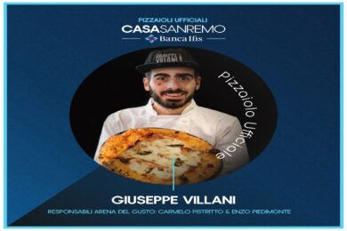 Giuseppe Villani, il pizzaiolo star di TikTok torna a Sanremo