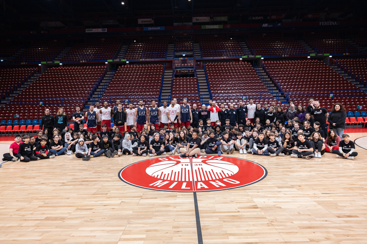 One Team Day by Olimpia Milano-Laureus, emozioni indelebili per 140 studenti One Team Day by Olimpia Milano-Laureus, emozioni indelebili per 140 studenti