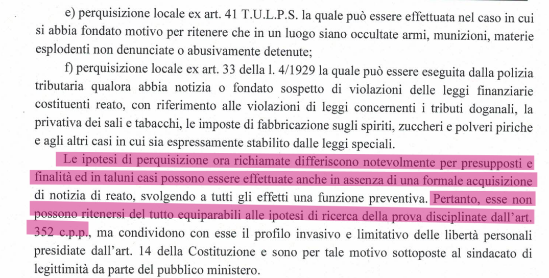 estratto procura Brescia estratto procura Brescia