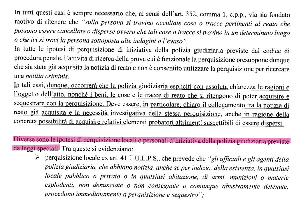 estratto procura Napoli estratto procura Napoli