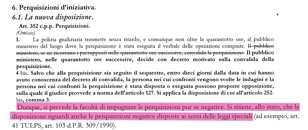 estratto procura Tivoli estratto procura Tivoli
