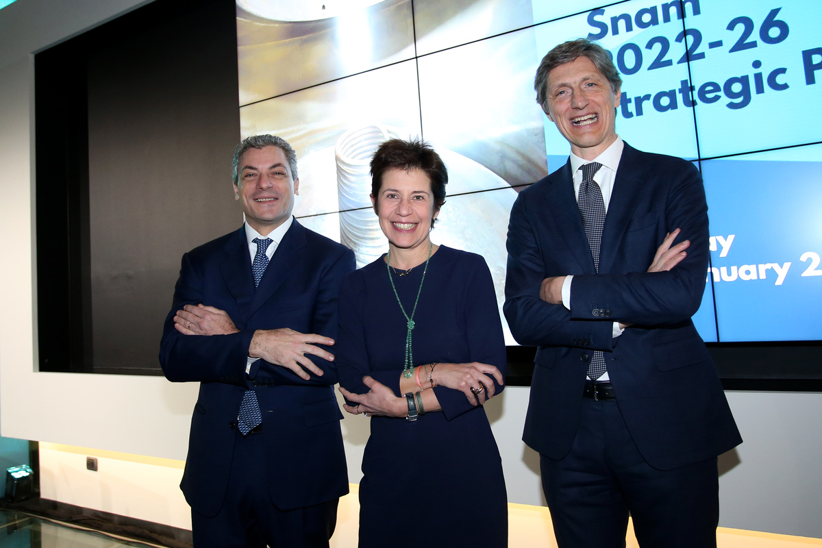 Snam, piano strategico 2022-26: investimenti balzano a €10 miliardi Snam, piano strategico 2022-26: investimenti balzano a €10 miliardi
