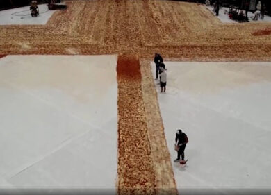 La pizza più grande del mondo, record negli Usa: quasi 1.300 metri quadrati
