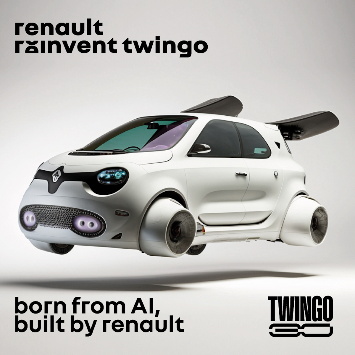 Per festeggiare i 30 anni della city car Renault lancia “Reinvent Twingo”