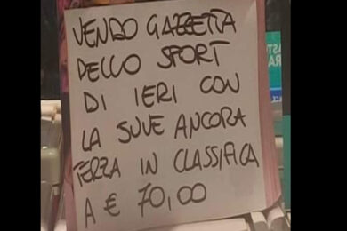 70 euro per la Gazzetta dello Sport con la Juve ancora terza