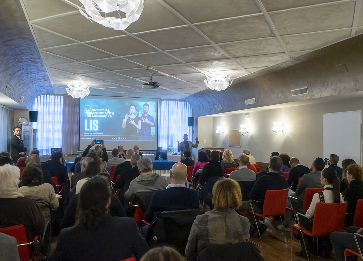 AI: presentato il 1° virtual human Made in Italy che comprende la LIS AI: presentato il 1° virtual human Made in Italy che comprende la LIS