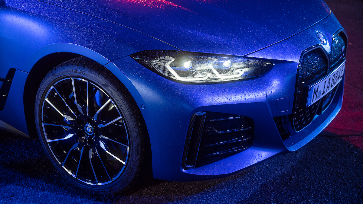 BMW i4 M50: la prima elettrica gommata Pirelli P Zero Elect BMW i4 M50: la prima elettrica gommata Pirelli P Zero Elect