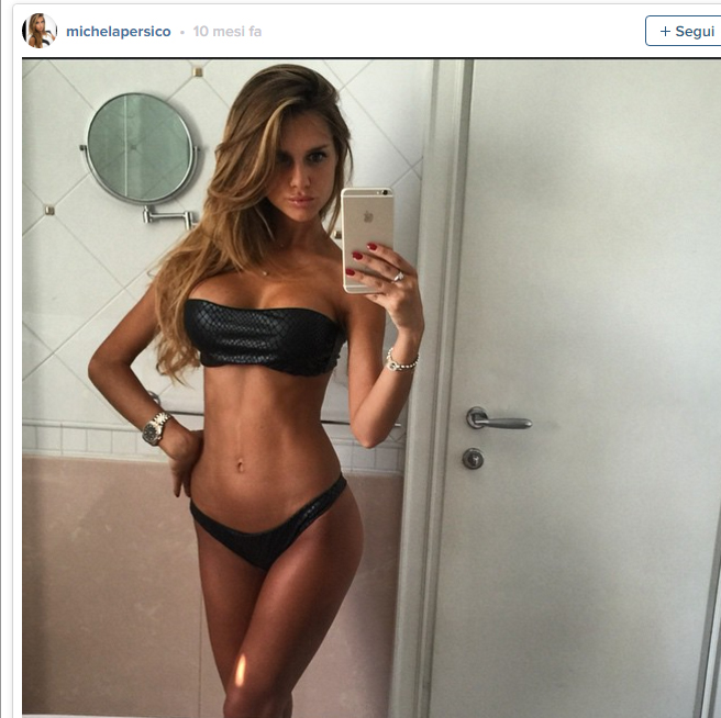 Michela Persico in bikini: lady Rugani fa sognare i tifosi . Foto