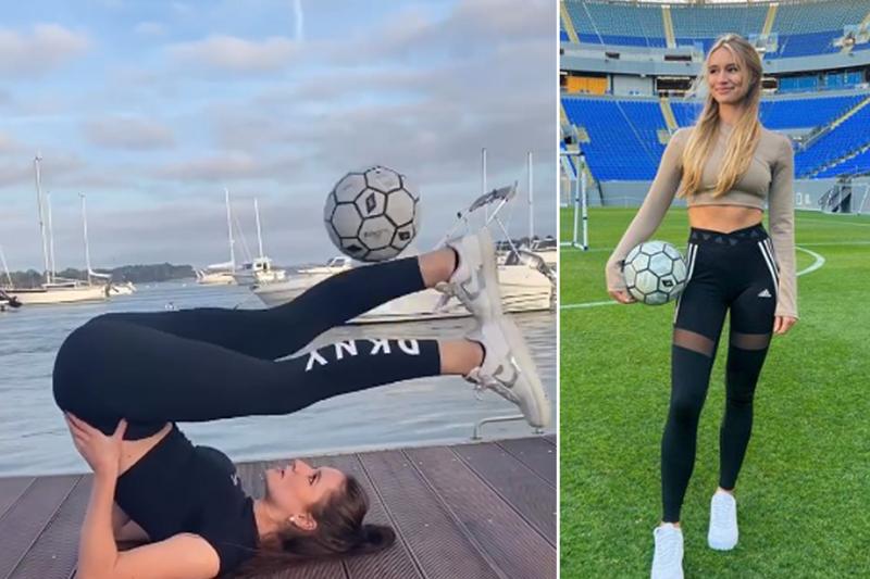 Lia Lewis, regina del freestyle: dalla danza classica alle acrobazie col pallone stile Messi