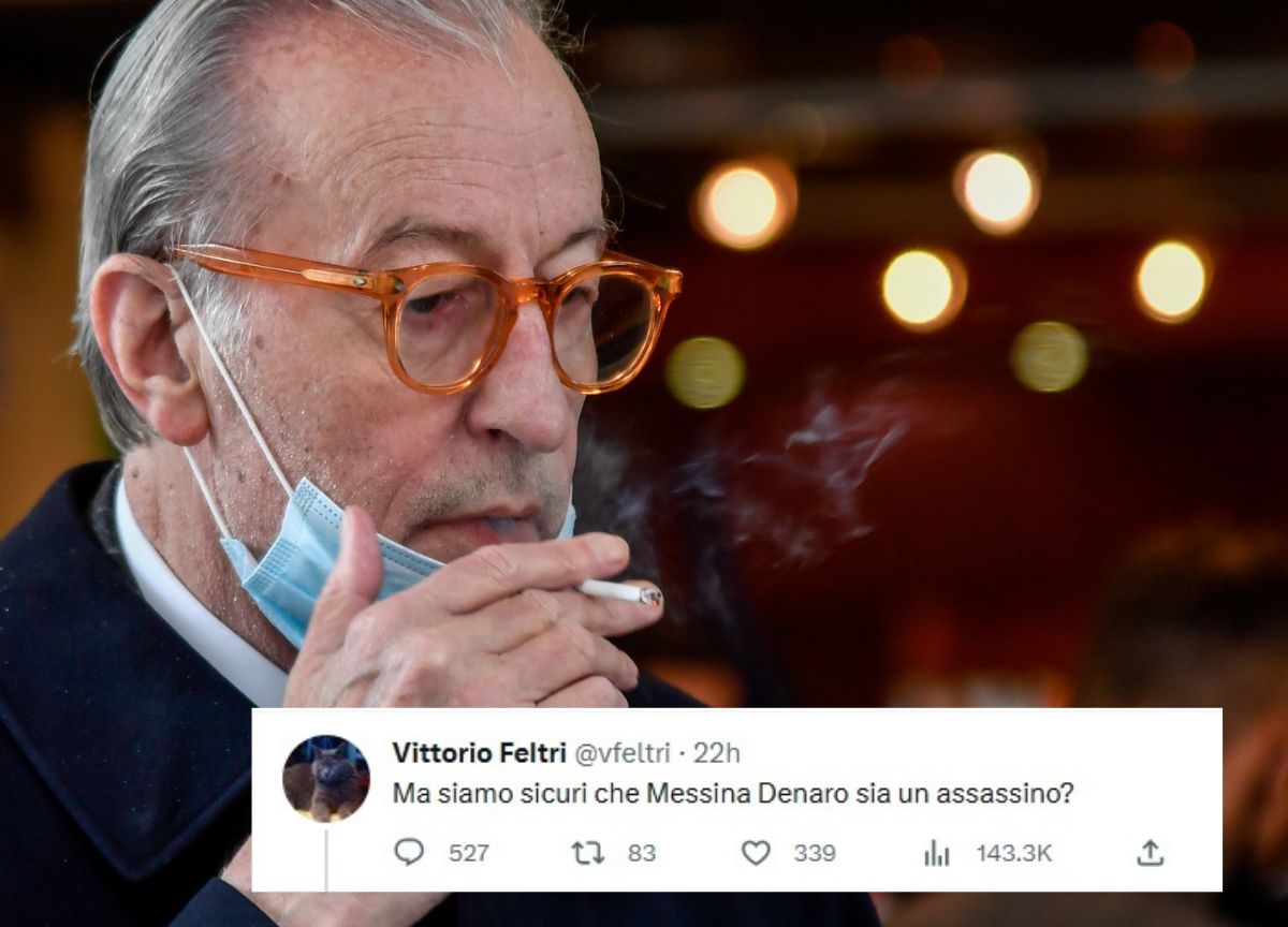 Feltri: “Sicuri che Messina Denaro sia un assassino?” Bufera social Feltri: “Sicuri che Messina Denaro sia un assassino?” Bufera social