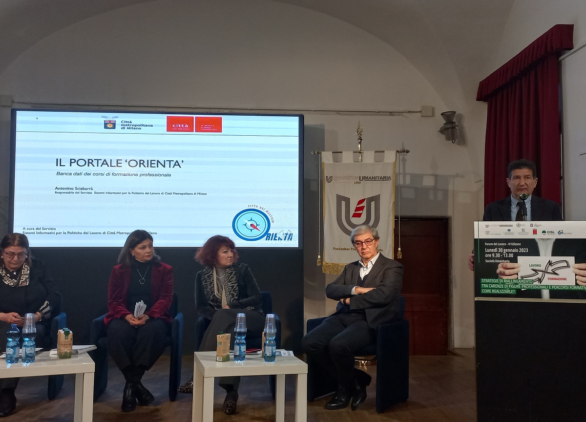 Milano, il nuovo portale “Orienta” presentato al Forum del lavoro Milano, il nuovo portale “Orienta” presentato al Forum del lavoro