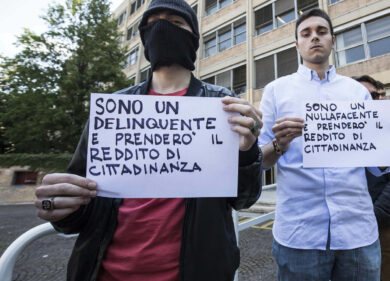 Reddito di cittadinanza, il tentativo del M5s di sopravvivere inglobando il Pd