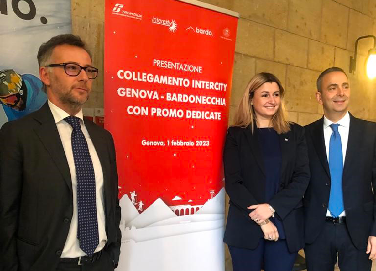 Trenitalia, al via collegamento Intercity Genova-Bardonecchia Trenitalia, al via collegamento Intercity Genova-Bardonecchia