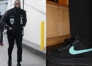 Nike e Tiffany la collab esplosiva per le sneakers manda in delirio i fan