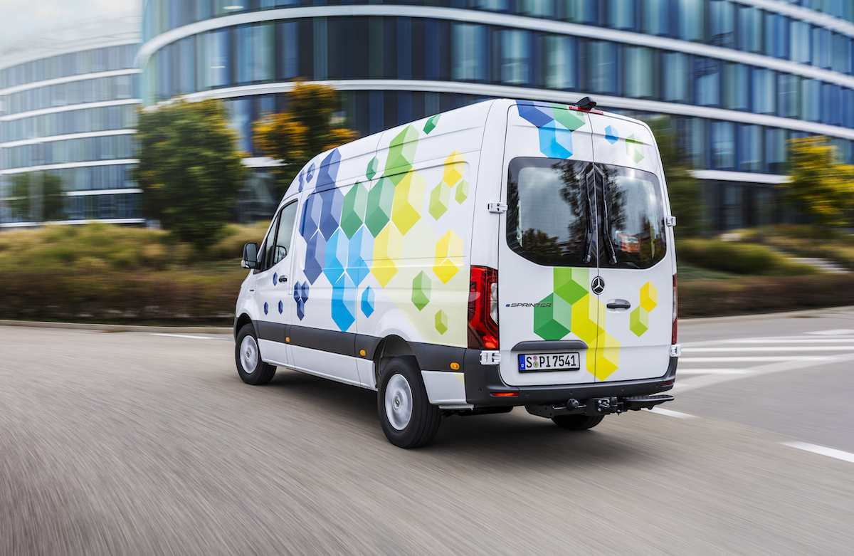 Mercedes-Benz presenta il nuovo eSprinter in allestimento eVan Mercedes-Benz presenta il nuovo eSprinter in allestimento eVan