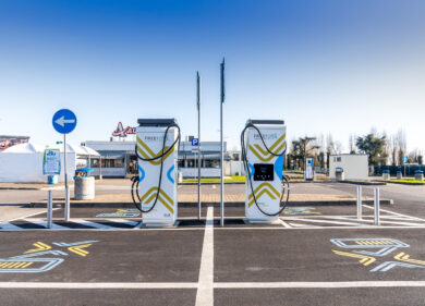ASPI, attive sulla rete 50 aree di ricarica elettrica Free to X