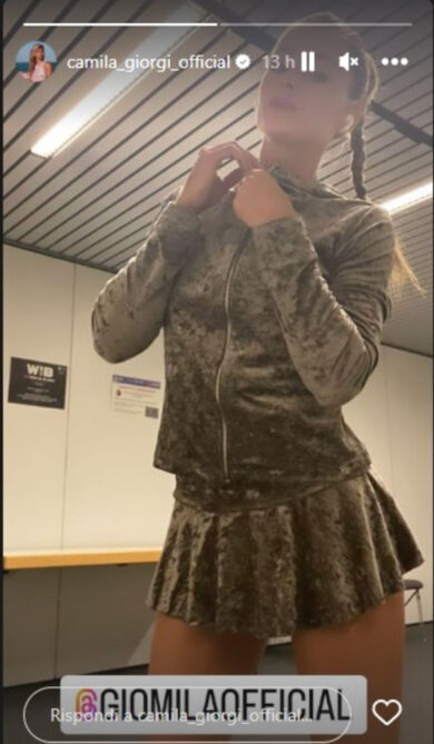 Camila Giorgi, gonnellina accende i fans (e dimenticano la delusione per il ko)