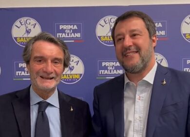 Salvini rompe gli indugi: “Vittoria. Grazie Lombardia. Grazie Lazio”