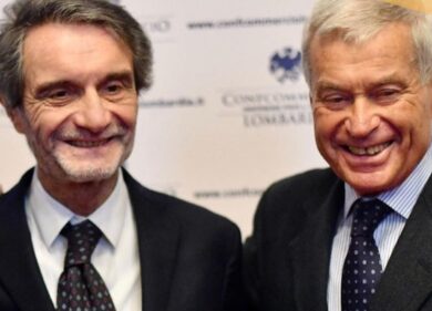 Lombardia, gli auguri degli imprenditori ad Attilio Fontana