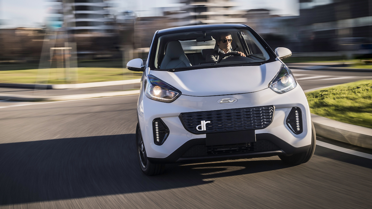 DR 1.0 EV, la prima city car 100% elettrica made in Italy DR 1.0 EV, la prima city car 100% elettrica made in Italy