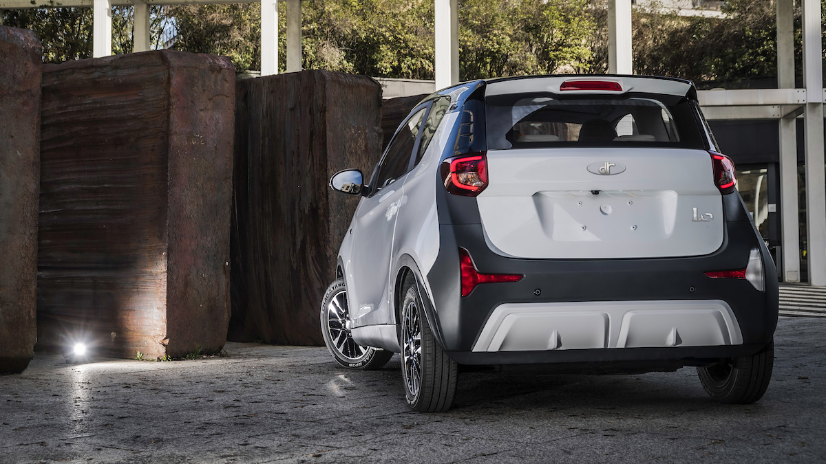 DR 1.0 EV, la prima city car 100% elettrica made in Italy DR 1.0 EV, la prima city car 100% elettrica made in Italy