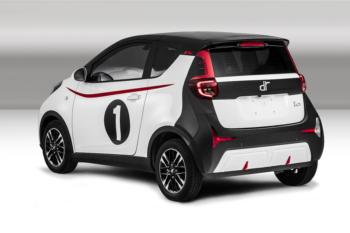 DR 1.0 EV, la prima city car 100% elettrica made in Italy DR 1.0 EV, la prima city car 100% elettrica made in Italy
