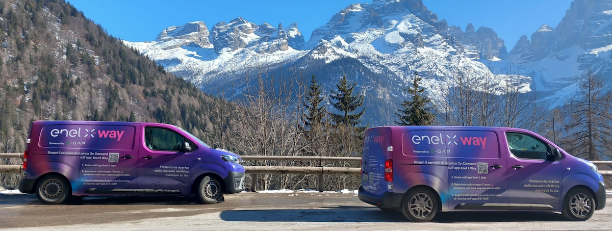 Enel X Way ed E-GAP insieme a Madonna di Campiglio Enel X Way ed E-GAP insieme a Madonna di Campiglio