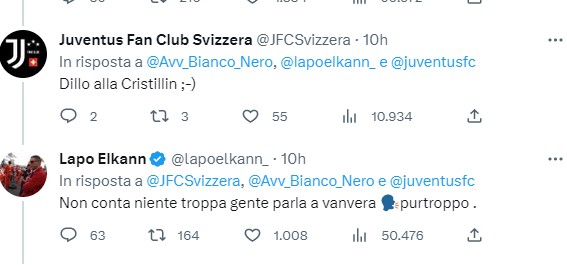 Juve, Lapo smonta le ambizioni della Christillin: “Parla a vanvera, ora basta” Juve, Lapo smonta le ambizioni della Christillin: “Parla a vanvera, ora basta”