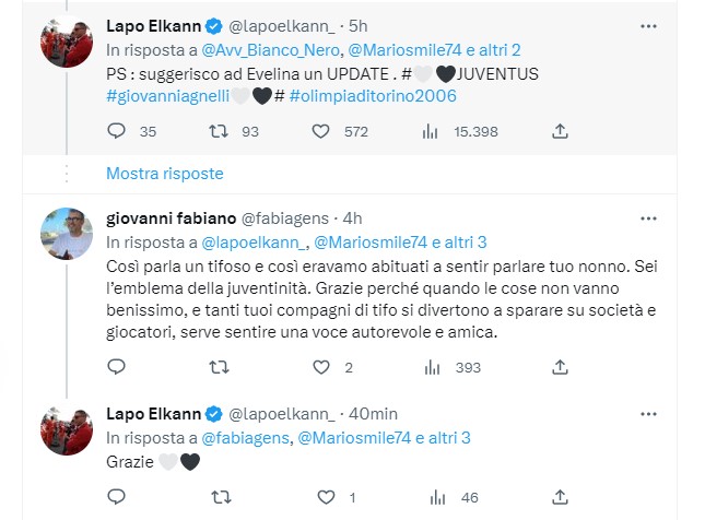 Juve, Lapo smonta le ambizioni della Christillin: “Parla a vanvera, ora basta” Juve, Lapo smonta le ambizioni della Christillin: “Parla a vanvera, ora basta”