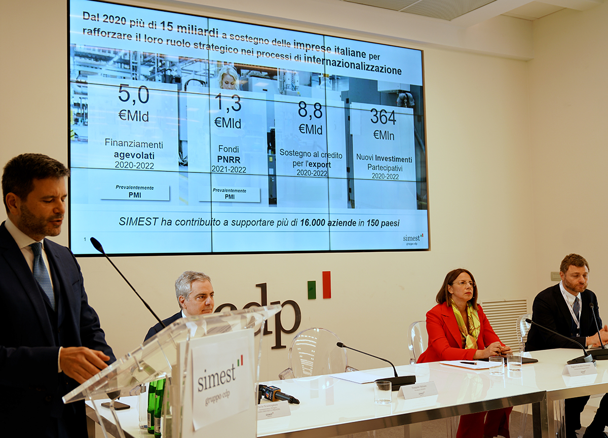 SIMEST, Gruppo CDP: al via il Piano Strategico 2023-2025 SIMEST, Gruppo CDP: al via il Piano Strategico 2023-2025