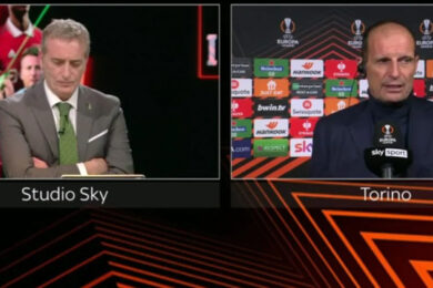 Juventus, sfogo Allegri a Sky: “Stufo di sentire le vostre caz…”. Video