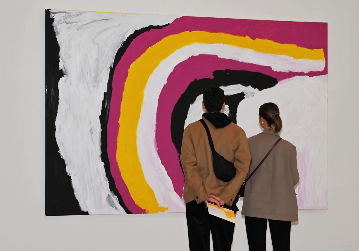 Sally Gabori una grande mostra alla Triennale di Milano