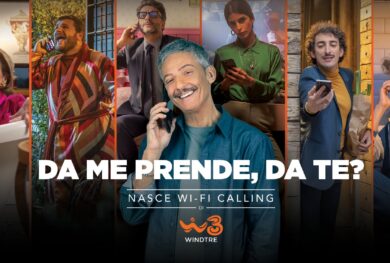WindTre, on air il nuovo spot con Fiorello dedicato al Wi-Fi Calling