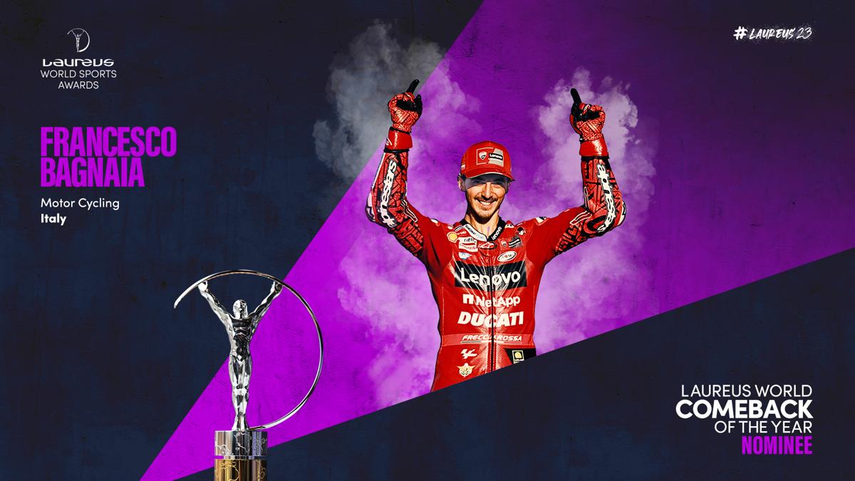 Galleria foto 'Francesco Bagnaia agli Oscar dello sport. Laureus Awards, le nominations' - foto 1