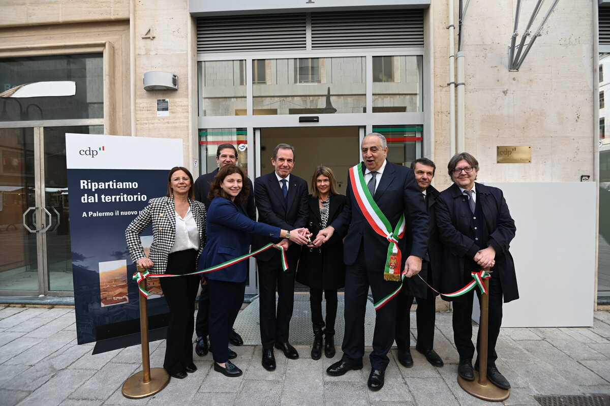 CDP, inaugurato il nuovo ufficio territoriale a Palermo CDP, inaugurato il nuovo ufficio territoriale a Palermo