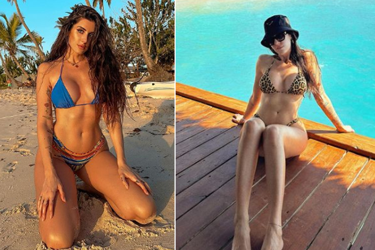Valentina Vignali, bikini e costumi da sogno: passeggiate bollenti ai Caraibi