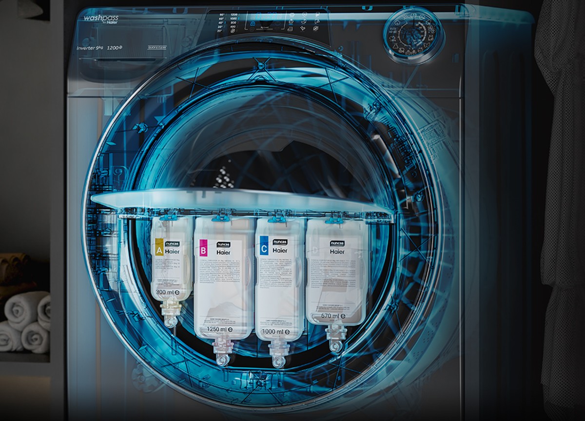 Haier lancia WashPass, la lavatrice intelligente in abbonamento mensile Haier lancia WashPass, la lavatrice intelligente in abbonamento mensile