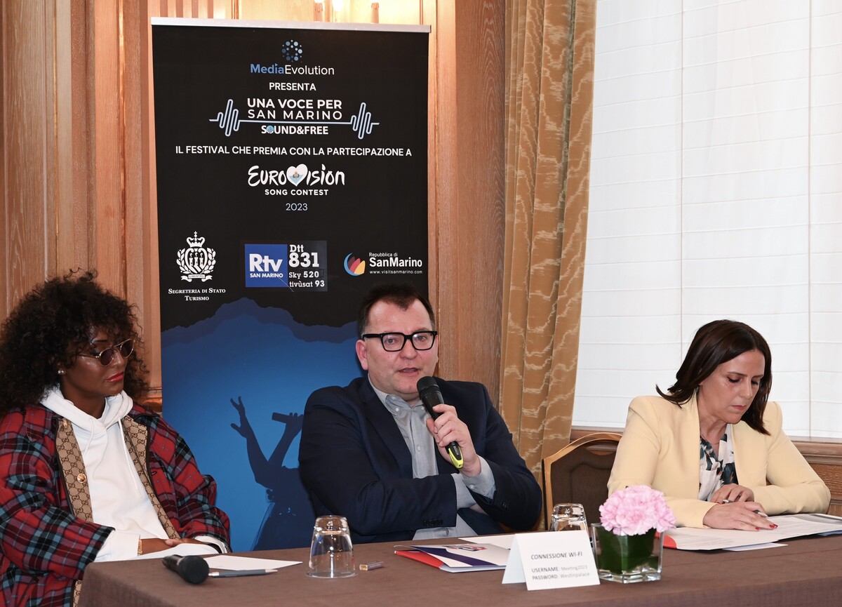 UNA VOCE PER SAN MARINO 2023 presentato a Milano