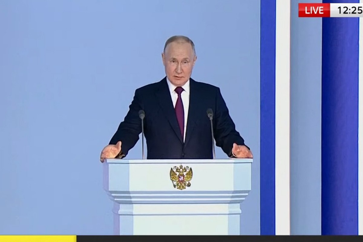 Ucraina, Putin: “Stop al trattato Start, abbiamo un arsenale atomico forte”” Ucraina, Putin: “Stop al trattato Start, abbiamo un arsenale atomico forte””