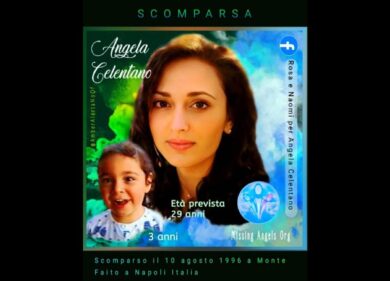 Angela Celentano, test del DNA negativo. Il papà: “Non smetteremo di cercarla”